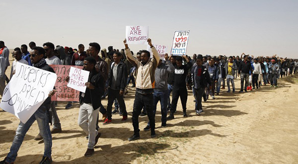 African asylum seekers